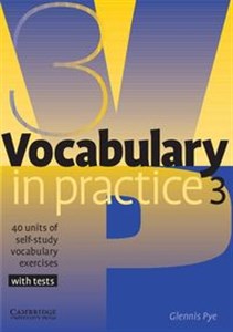 Obrazek Vocabulary in Practice 3 Pre-intermediate