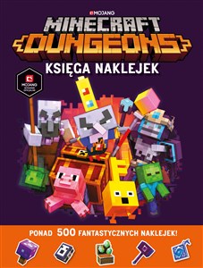 Obrazek Minecraft Dungeons. Księga naklejek