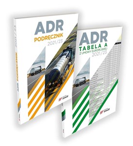 Obrazek ADR 2021-2023 podręcznik + tabela A