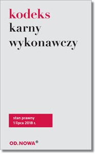 Obrazek Kodeks karny wykonawczy