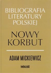 Bild von Nowy Korbut Adam Mickiewicz Twórczość