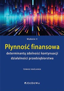 Bild von Płynność finansowa determinantą zdolności kontynuacji działalności przedsiębiorstwa