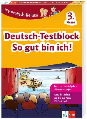 Bild von DIE DEUTSCH-HELDEN: DEUTSCH-TESTBLOCK SO GUT BIN ICH!/3.KL.