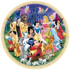 Bild von Puzzle okrągłe Disney Świat Disney'a 1000