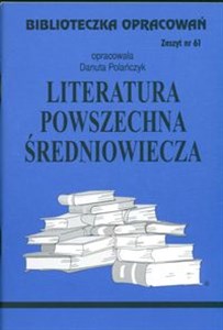 Bild von Biblioteczka Opracowań Literatura powszechna średniowiecza Zeszyt nr 61