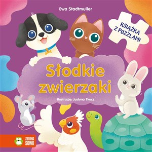 Bild von Słodkie zwierzaki. Książka z puzzlami