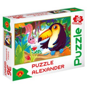 Obrazek Puzzle 36 Gigant Mała Dżungla