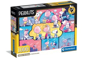 Obrazek PUZZLE 1000 EL COMPACT PEANUTS
