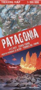 Obrazek Patagonia  trekking map 1:160 000