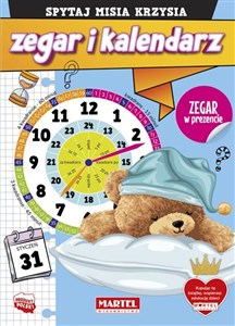 Bild von Spytaj Misia Krzysia Zegar i kalendarz z makietą zegara