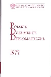 Obrazek Polskie Dokumenty Dyplomatyczne 1977