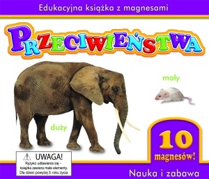 Bild von Przeciwieństwa Nauka i zabawa Edukacyjna książka z magnesami