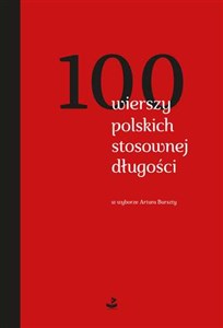 Obrazek 100 wierszy polskich stosownej długości