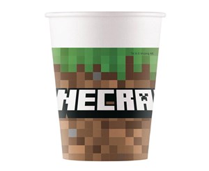 Bild von Kubeczki papierowe Minecraft 200ml 8szt.