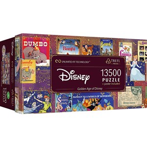 Bild von Puzzle 13500 Prime Disney Golden Age of Disney 81026