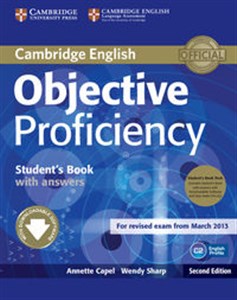 Obrazek Objective Proficiency Student's Book with answers + 2CD