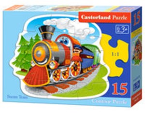 Obrazek Puzzle 15 Steam Train B-015153