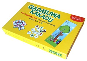 Bild von Gadatliwa kakadu Gry logopedyczne różnicujące wymowę głosek T K G D