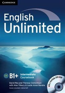 Obrazek English Unlimited Intermediate Coursebook + e-Portfolio