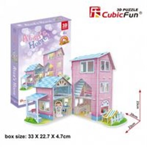 Bild von Puzzle 3D Alisa's home Domek dla lalek 74 elementy