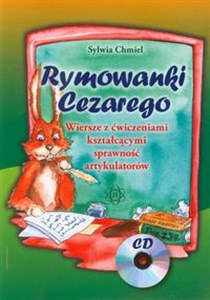 Bild von Rymowanki Cezarego + CD Wiersze z ćwiczeniami kształcącymi sprawność artykulatorów