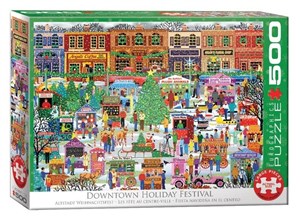 Obrazek Puzzle 500 XXL Świąteczny nastrój