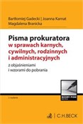 Pisma prok... - Bartlomiej Gadecki, Joanna Karnat, Magdalena Branicka -  Polnische Buchandlung 