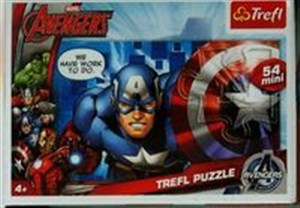 Obrazek Puzzle mini 54 Drużyna Avengers