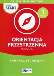 Obrazek Pewny start Orientacja przestrzenna Poziom 1 Karty pracy i ćwiczenia Zajęcia rewalidacyjne