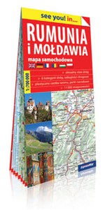 Bild von Rumunia i Mołdawia see! you in papierowa mapa samochodowa 1:700 000