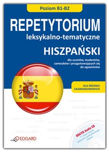 Bild von Hiszpański Repetytorium leksykalno tematyczne + CD poziom B1-B2, dla średnio zaawansowanych