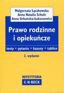 Obrazek Prawo rodzinne i opiekuńcze testy - pytania - kazusy - tablice