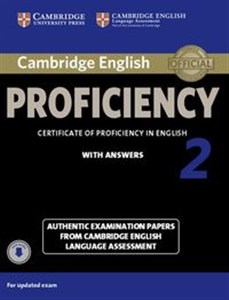 Obrazek Cambridge English Proficiency 2 Authentic examination papers with answers