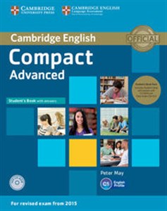 Bild von Compact Advanced Student's Book Pack Student's Book with Answers with CD-ROM and Class Audio 2CD