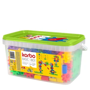 Obrazek Klocki Korbo Basic 180 elementów