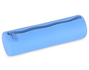 Obrazek Piórnik silikonowy tuba niebieski EASY