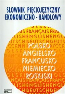 Bild von Słownik pięciojęzyczny ekonomiczno-handlowy
