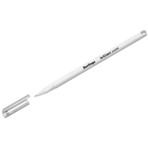 Bild von Długopis żelowy biały Brilliant Pastel (12szt)