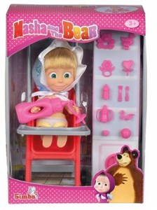 Obrazek Masza w stroju dziecka z akcesoriami