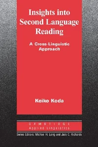 Bild von Insights into Second Language Reading