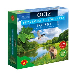 Obrazek Quiz Przyroda i Geografia Polski gra edukacyjna