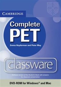 Bild von Complete PET Classware DVD