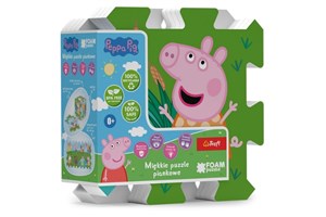 Bild von Układanka Puzzlopianka Świnka Peppa