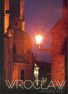 Obrazek Wrocław po zachodzie słońca wersja angielska