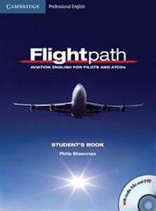Bild von Flightpath: Aviation English for Pilots and ATCOs Student's Book + 3CD + DVD