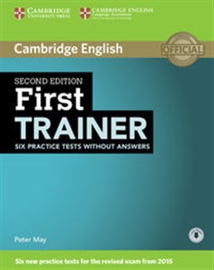 Bild von First Trainer Six Practice Tests without Answers + Audio