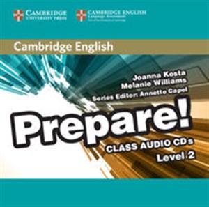 Obrazek Cambridge English Prepare! 2 Class Audio 2CD
