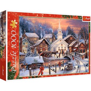 Obrazek Puzzle 1000 Białe święta 10602