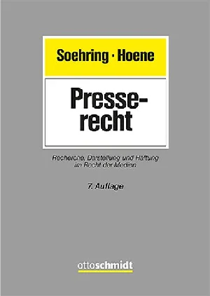 Obrazek SOEHRING, J: PRESSERECHT