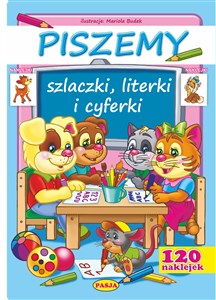 Obrazek Piszemy szlaczki, literki i cyferki